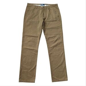 Polo Ralph Lauren Stretch Straight Fit Cotton Chino Pants Size 36 X 32